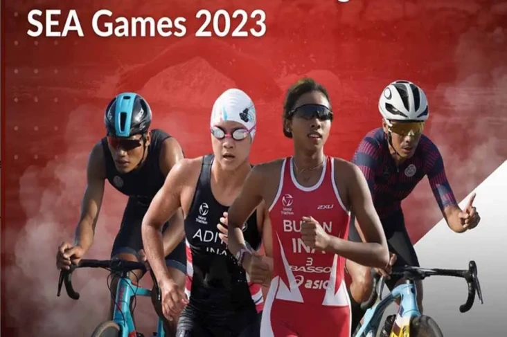 Atlet Triathlon Indonesia...