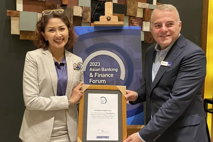 Hadir di Asian Banking...