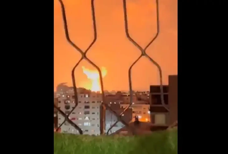 Serangan Udara Israel...