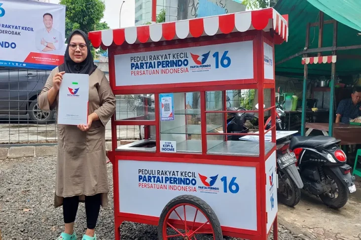 Dapat Gerobak Perindo,...
