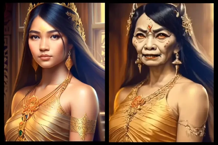 Cantik jadi Menyeramkan,...