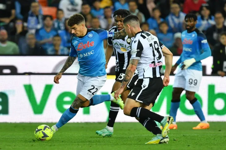 Hasil Udinese vs Napoli:...