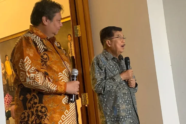 Temui Jusuf Kalla, Airlangga...