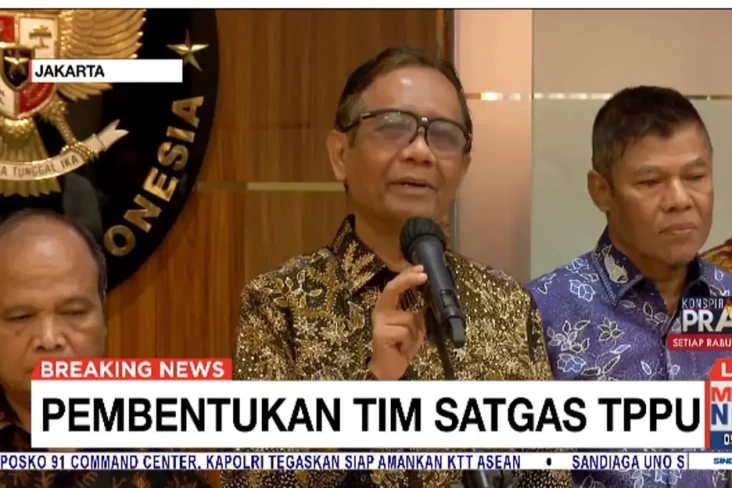 Mahfud MD: Satgas TPPU...
