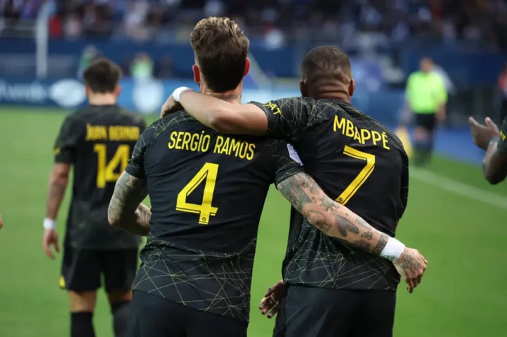 Hasil Troyes FC vs PSG...
