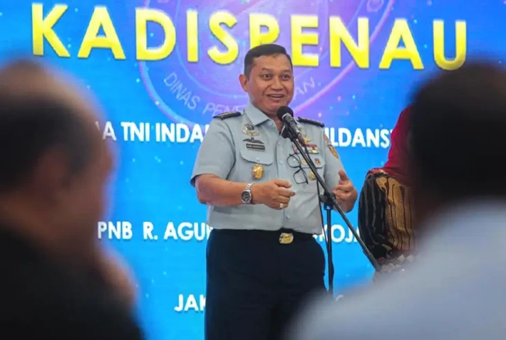 Kadispenau Kolonel Agung...
