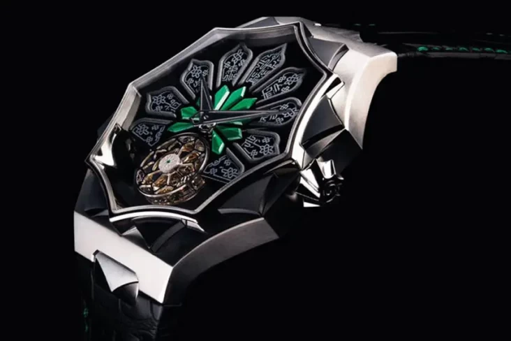 Arloji Titanium Berhiaskan...