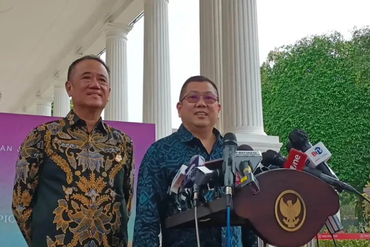 Bertemu Presiden Jokowi...