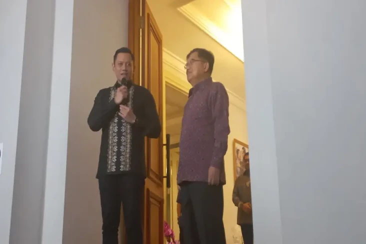 Bertemu JK, AHY Ucapkan...