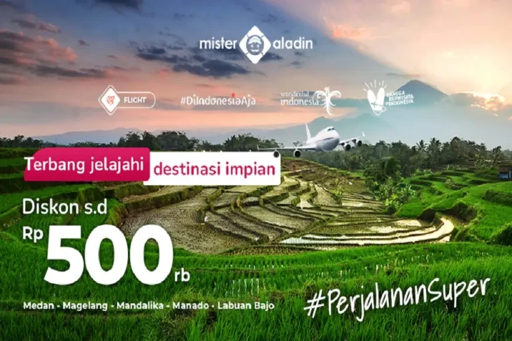 Terbang ke Destinasi...