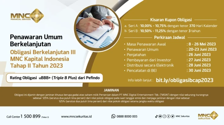 MNC Kapital Siap Terbitkan...