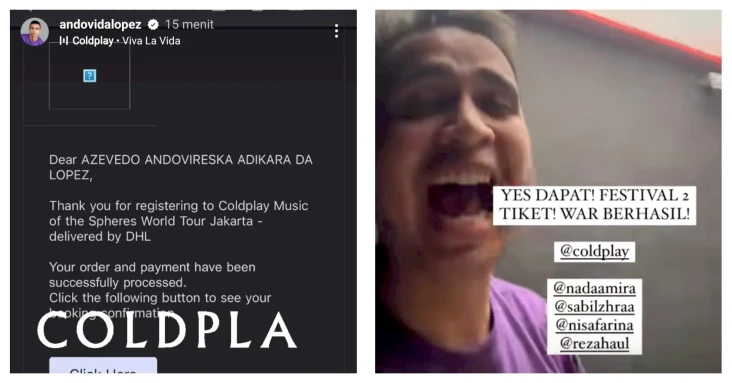Kalah Ticket War Coldplay?...