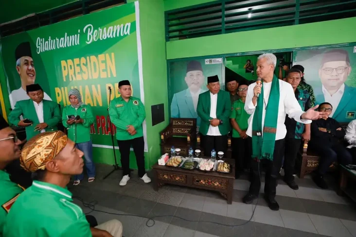 Ganjar Sambangi PPP...