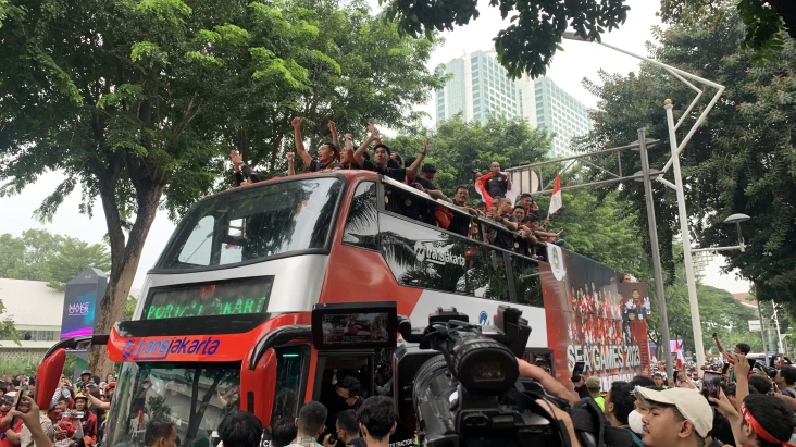 Bus Timnas Indonesia...