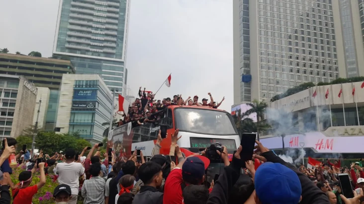 Kirab Bersama Timnas...