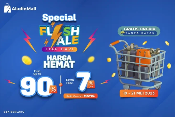Cuma 3 Hari! Serbu Flash...