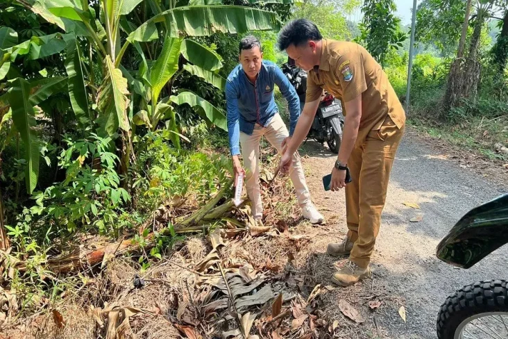 Aparat Desa Temukan...