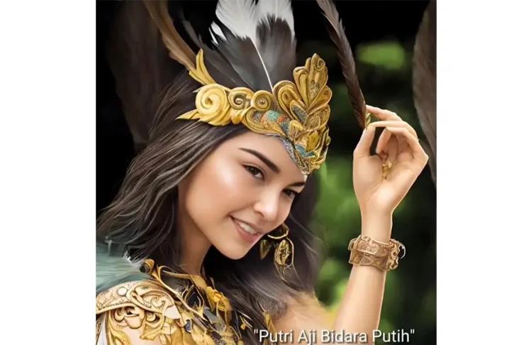 Penampakan Putri Aji...