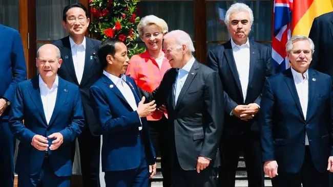 Pemimpin G7 di Hiroshima...