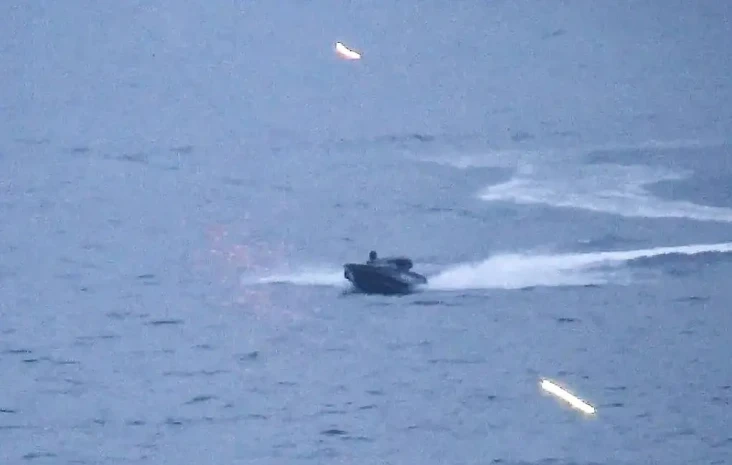 Penampakan Drone Speedboat...