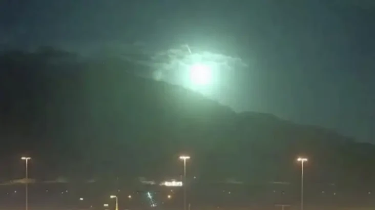 Ledakan Meteor di Australia...