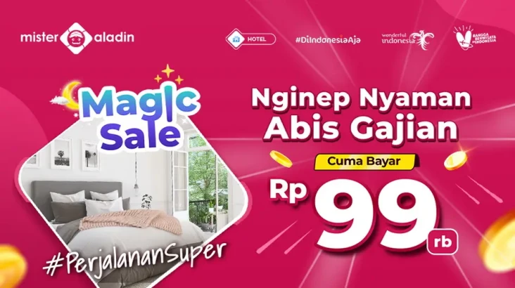 Nginep Nyaman Cuma Bayar...