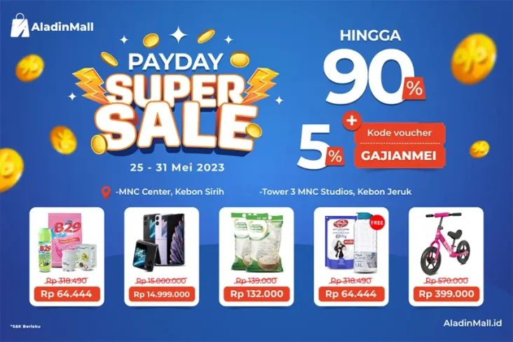Cari Promo Gajian? Kunjungi...