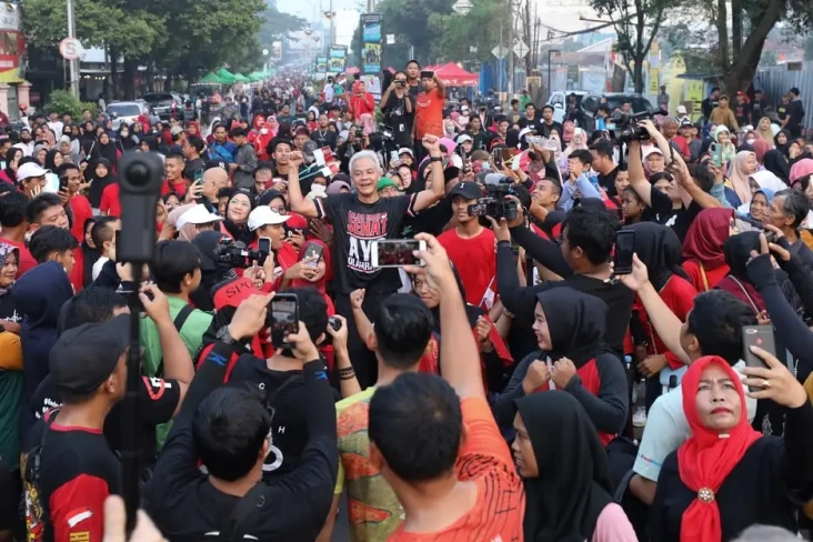 Ganjar Senam Bareng...