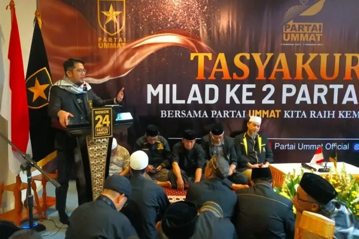 Partai Ummat Minta PP...
