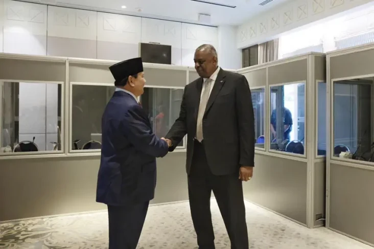 Prabowo dan Menhan AS...