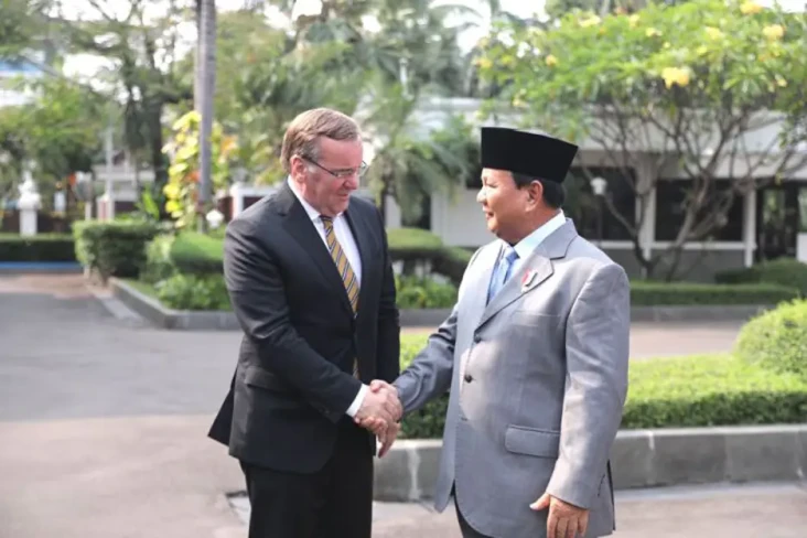 Prabowo dan Menhan Jerman...