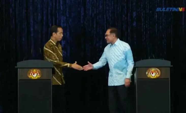 Jokowi Bertemu PM Malaysia...