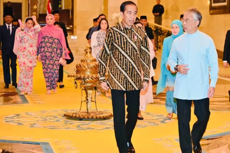 Momen Presiden Jokowi...