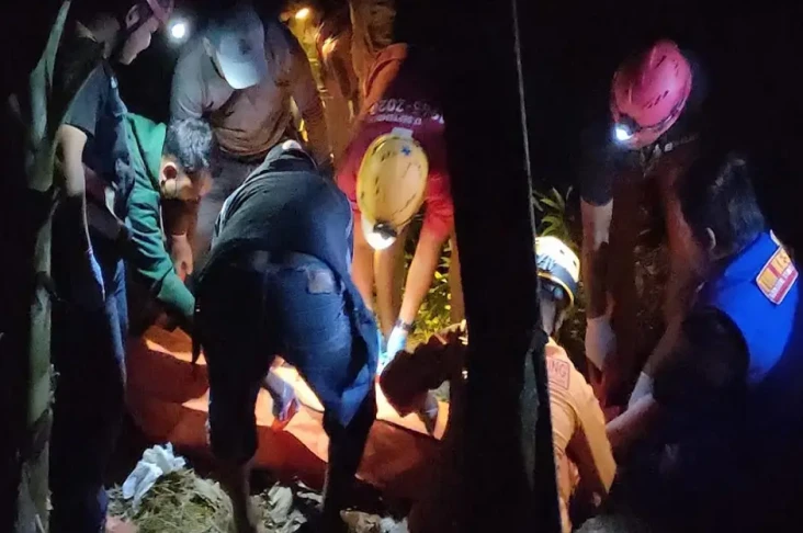 Tabrak Tumpukan Bata...