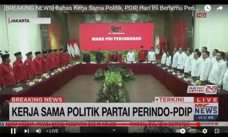 Perindo-PDIP Gelar Pertemuan...