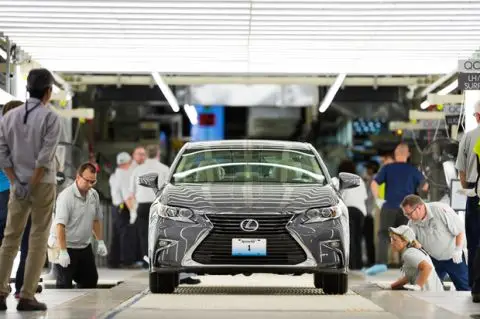 Sejarah Lexus, Produk...