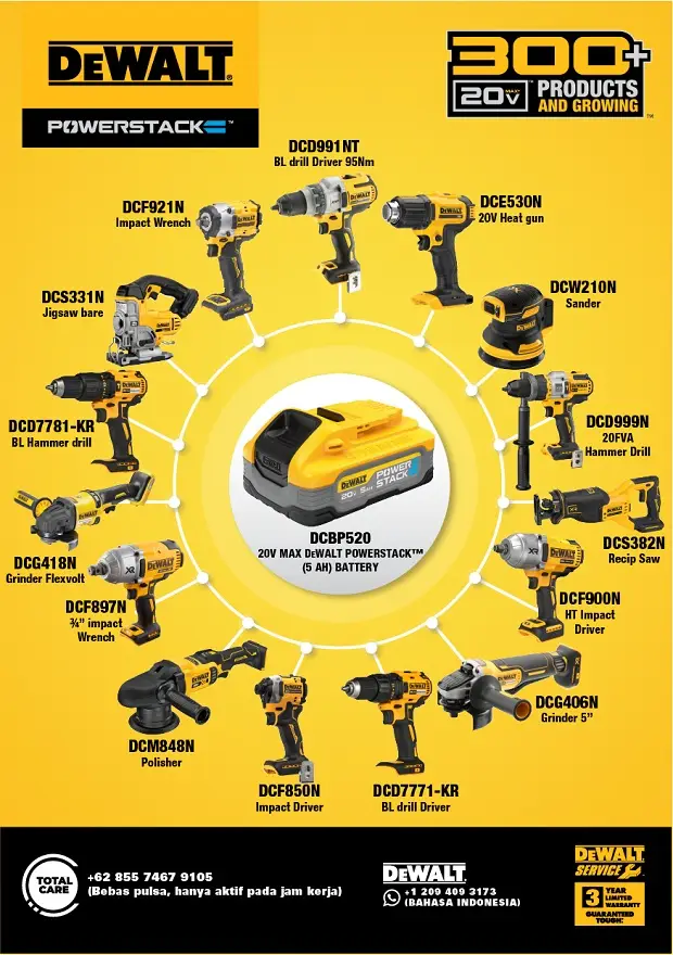 DEWALT Bare Tool, Lebih...