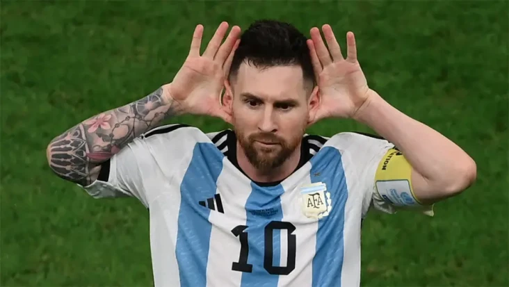 Waduh! Lionel Messi...
