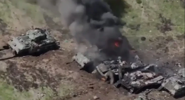 Unit Tank Ukraina Hancur...
