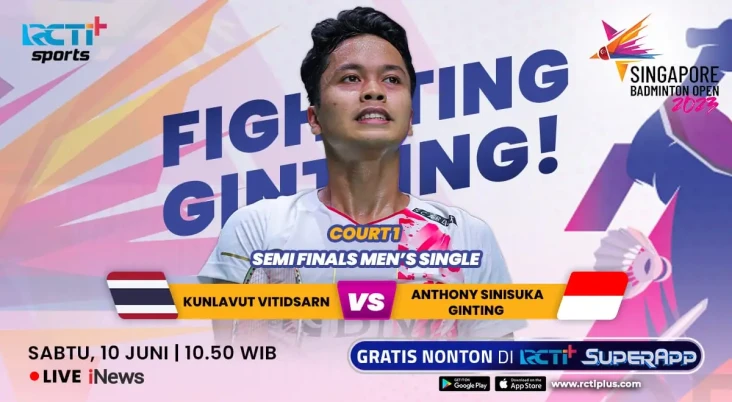 LIVE di RCTI+! Anthony...