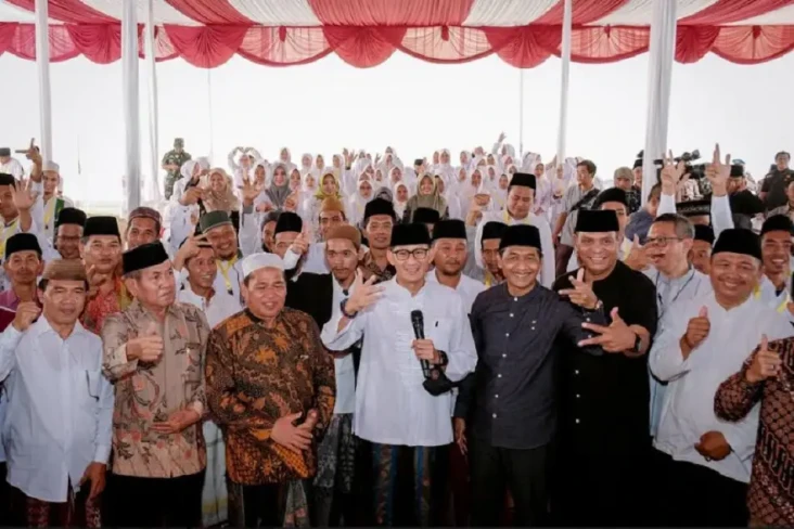 Sandiaga Uno Didoakan...