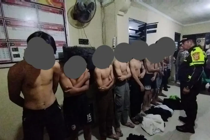 Hendak Tawuran, 13 Remaja...