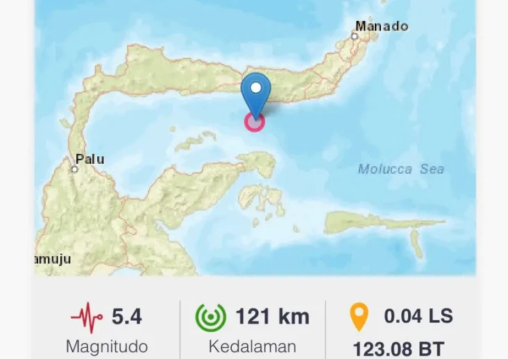 Gempa M5,4 Guncang Bone...