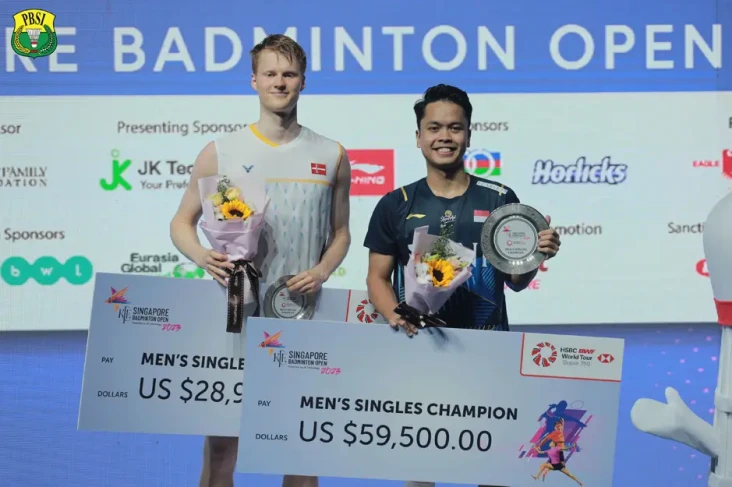 Anthony Ginting Pertahankan...