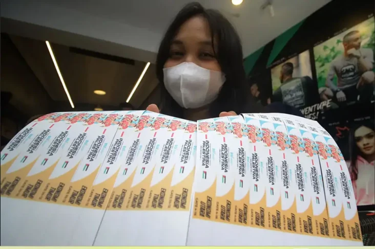 Segini Hasil Penjualan...
