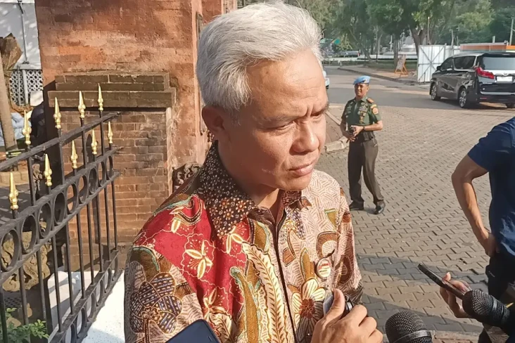 Menghadap Jokowi ke...