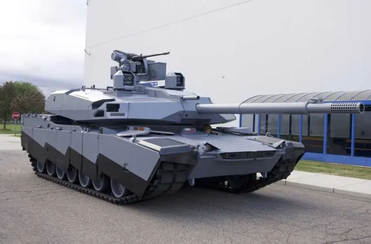 Tank AbramsX Punya Meriam...