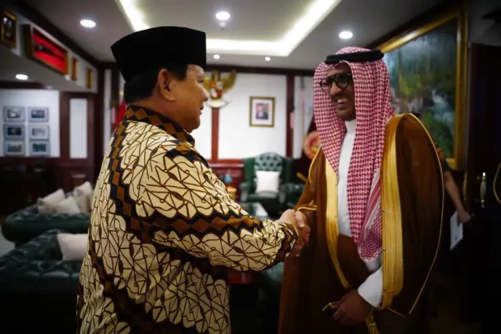 Prabowo dan Dubes Arab...