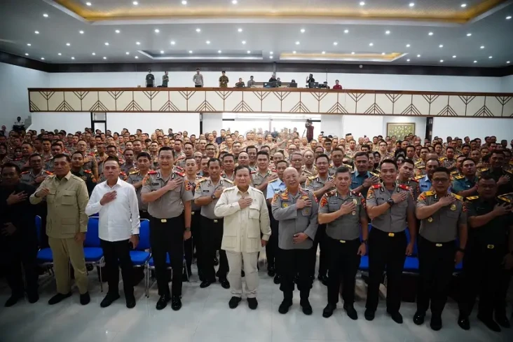Pesan Prabowo di Sespim...