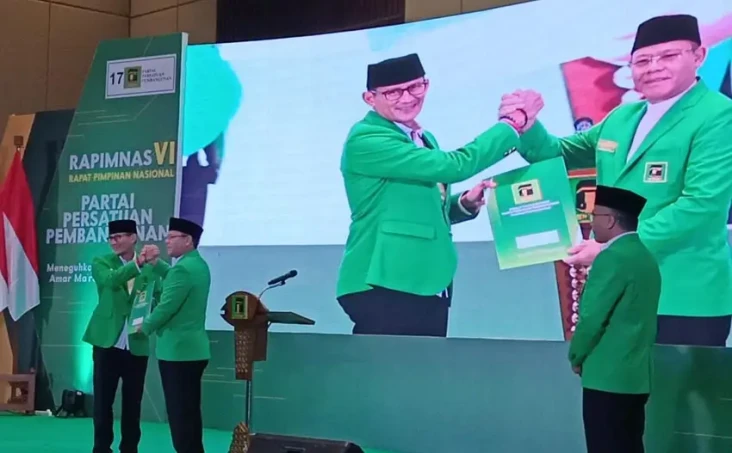 PPP Tunjuk Sandiaga...
